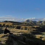 Langmusi: Me atop Red Stone Hill