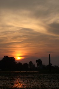 Anlong Veng sunset