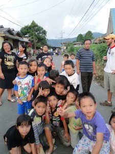 tomohon village children