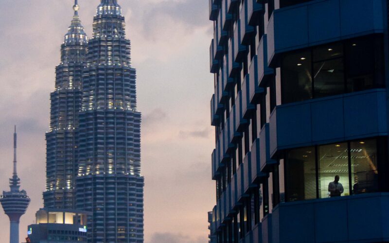 Petronas Towers and Menara KL