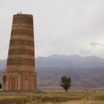 Burana Tower in Kyrgyzstan