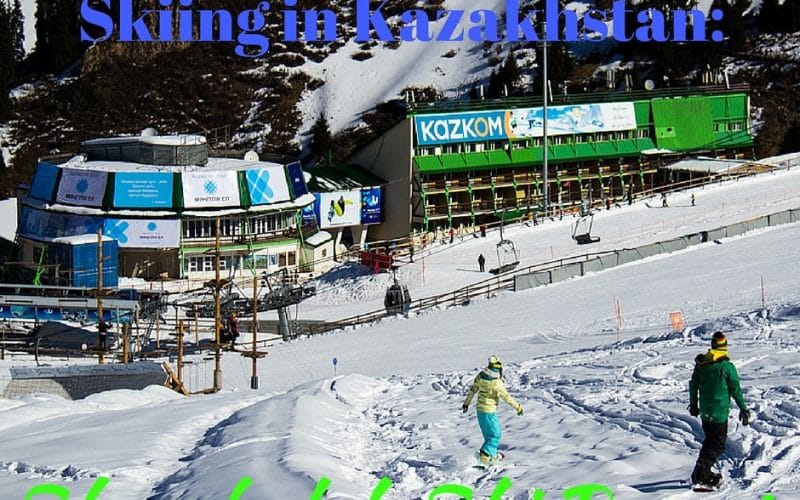 Skiing in Kazakhstan's Shynbulak Ski Resort