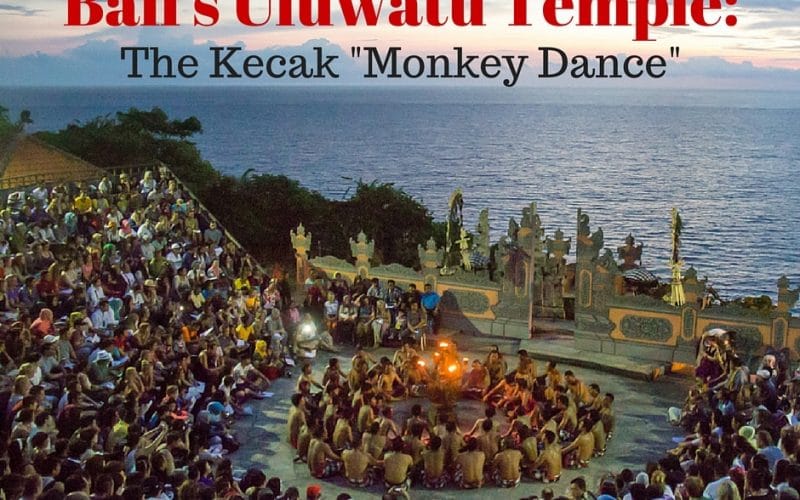Bali's Uluwatu Temple Kecak Monkey Dance